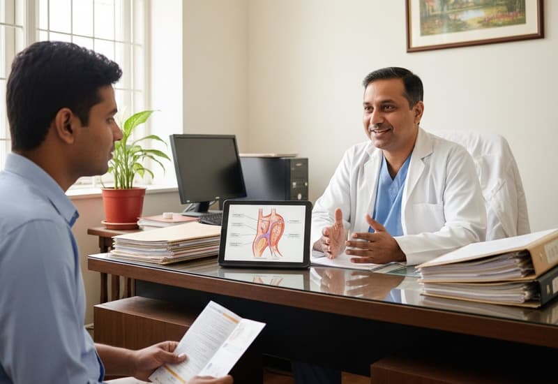 Non-Surgical procedure illustration